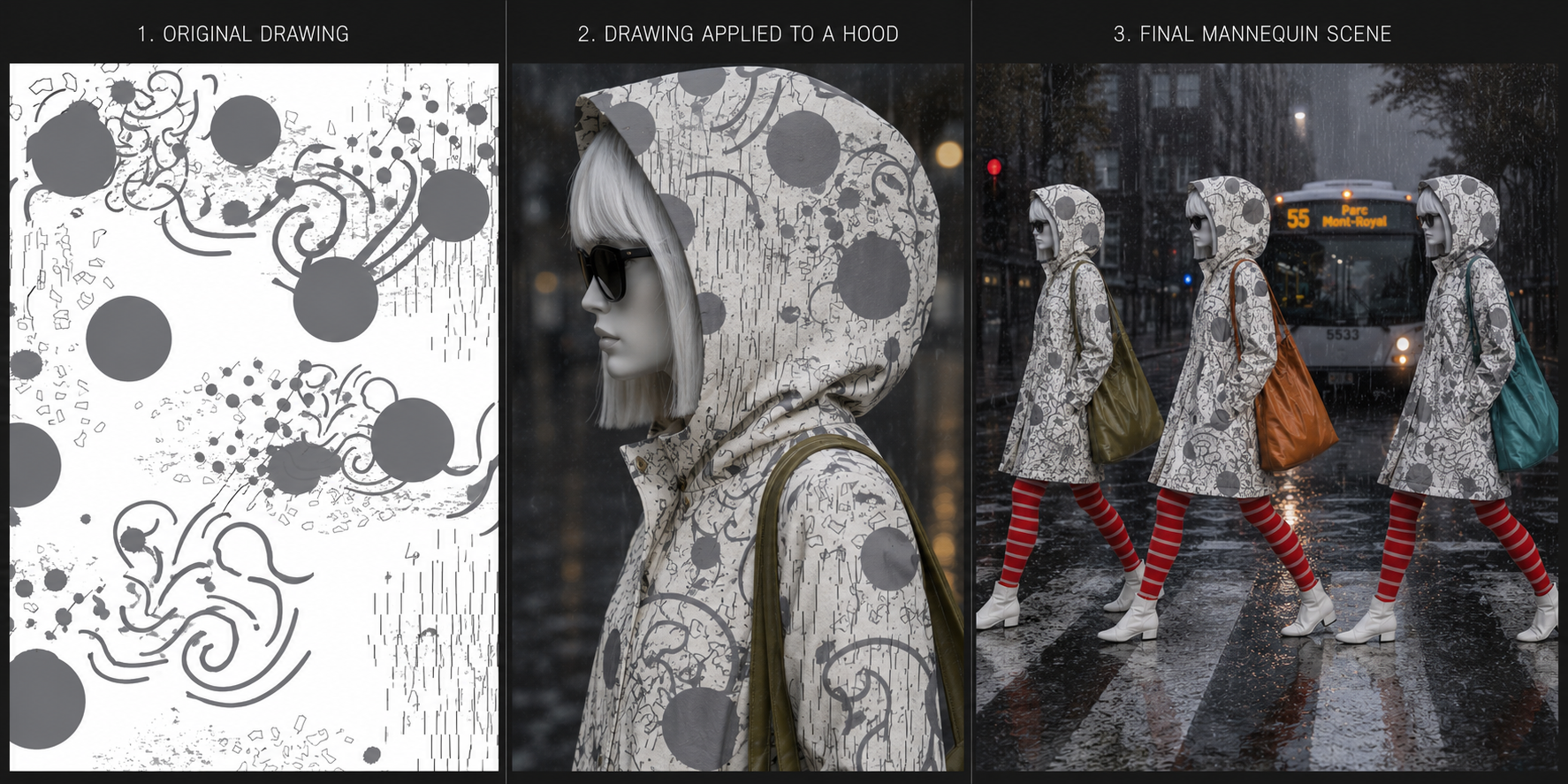 Editorial spread for When Art Gets Dressed